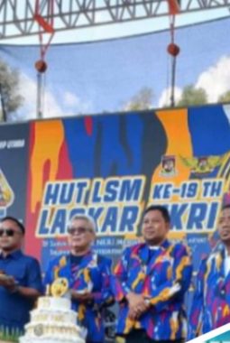 Jurnalis Karawang Apresiasi HUT ke-19 LSM Laskar NKRI