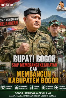Bupati Bogor Rudi Susmanto Siap Perangi Judol, Begal dan Peredaran Telur Infertil
